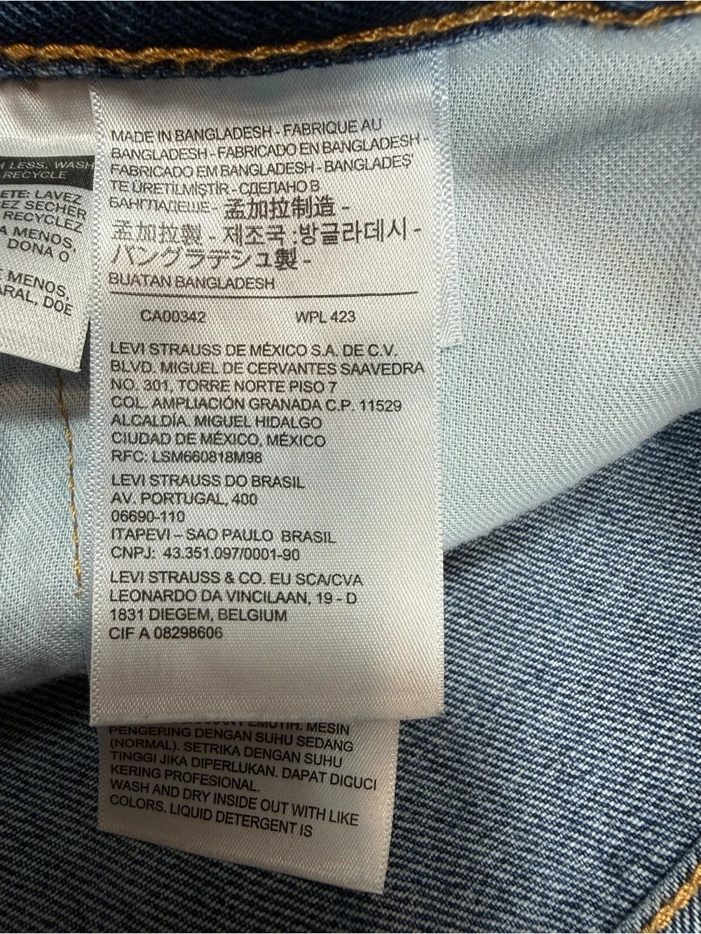 Levi’s 550 Relaxed Fit Jeans Men’s 40x34 Medium Wash 100% Cotton